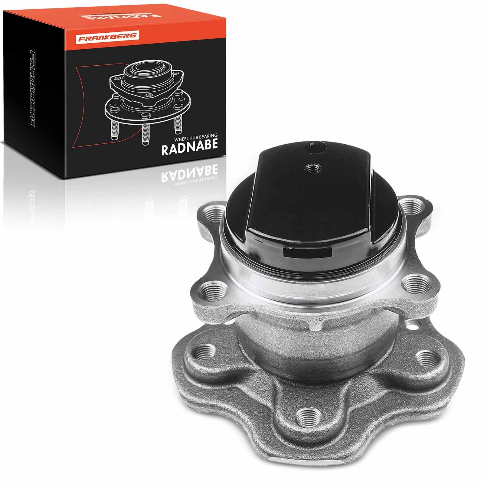Frankberg Kit cuscinetti ruota posteriore con anello magnetico ABS flangia | 432024EA0A, posteriore Con anello magnetico Sensore di velocità ABS Sensore di velocità ABS Ruota flangiata ⌀148