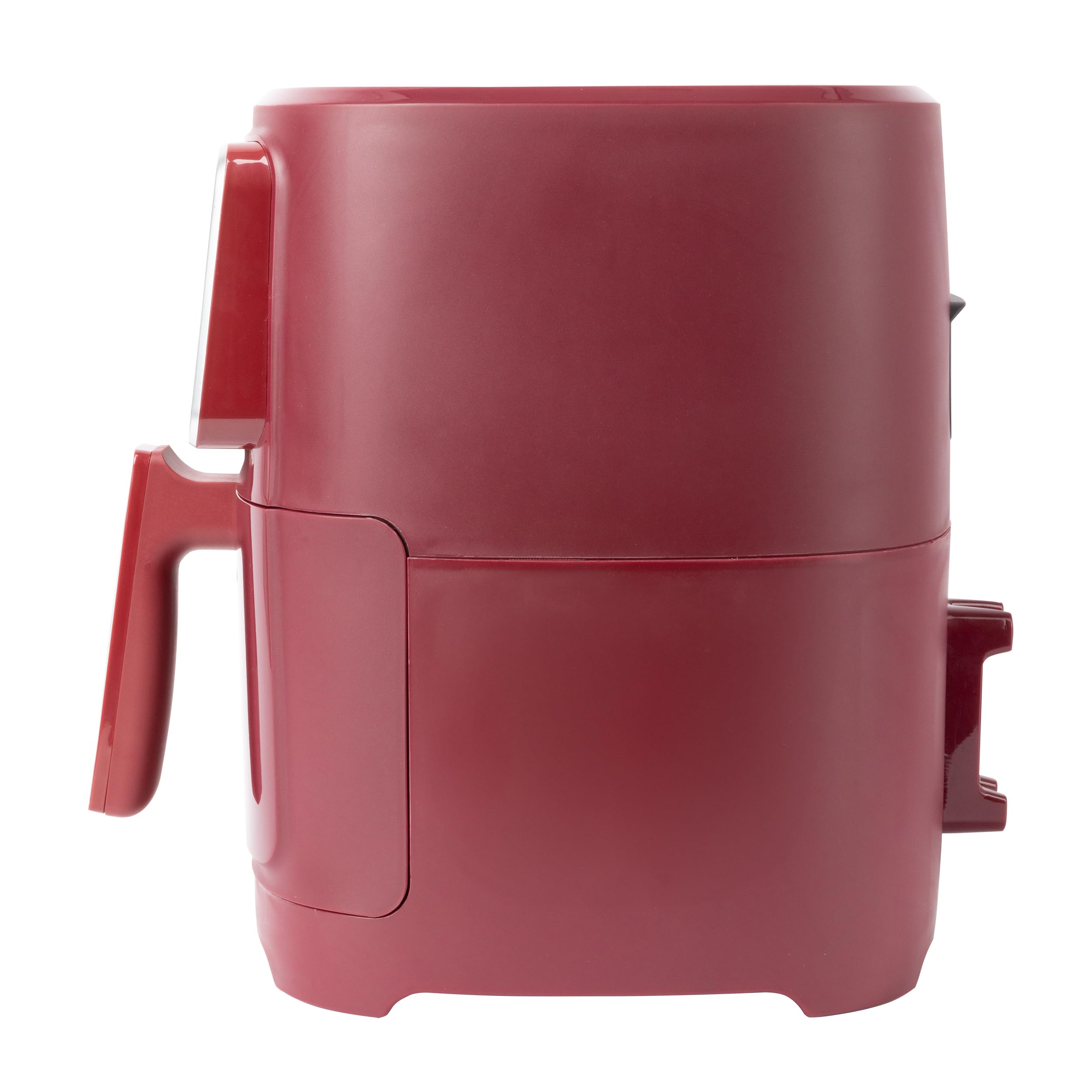 Bergner Friteuse à air 6,9 L 1800 W rouge - 8 programmes, panier céramique, 80–200°C - Electroménager