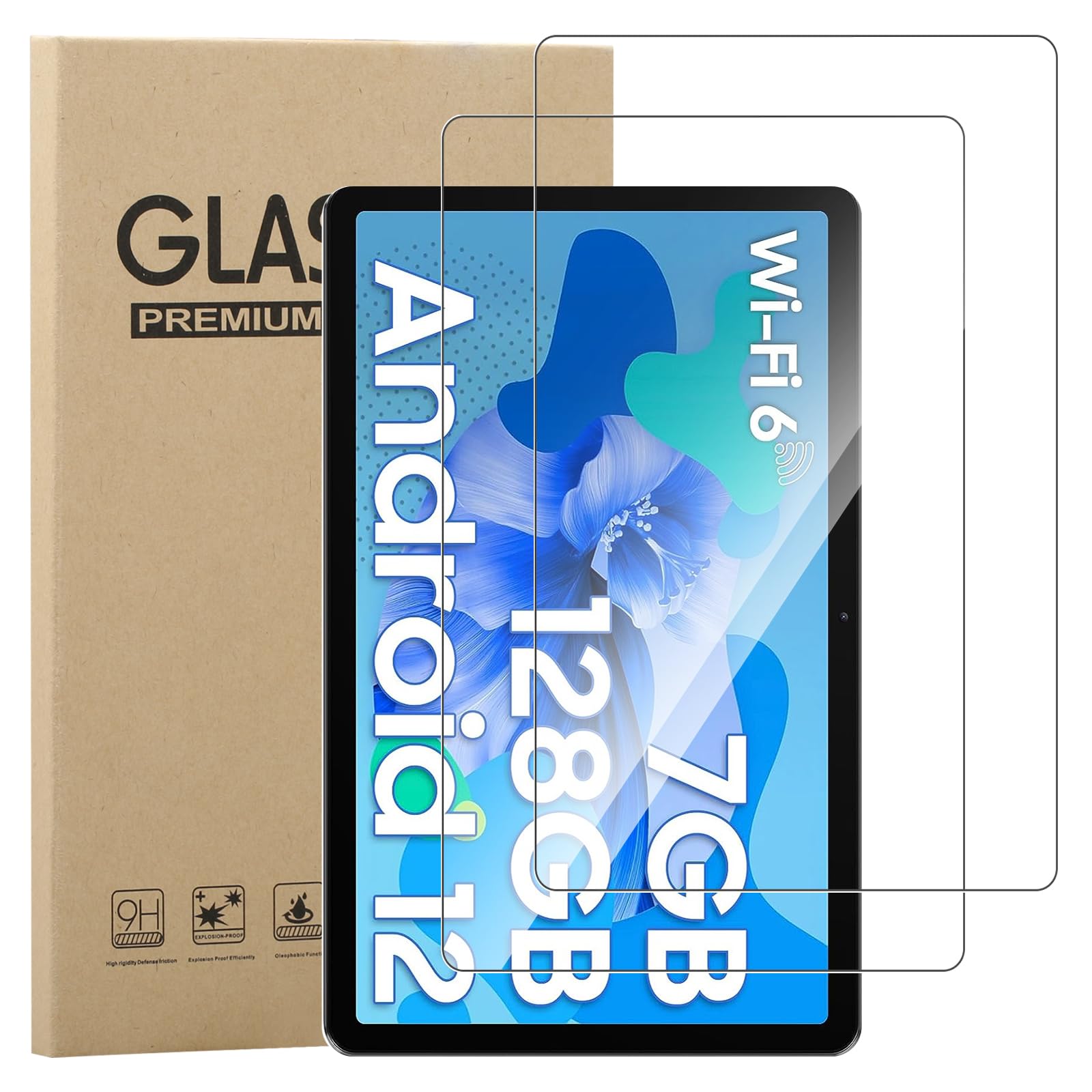 MEMELOKA Vetro Temperato per Blackview Tab 70 wifi/Tab A8