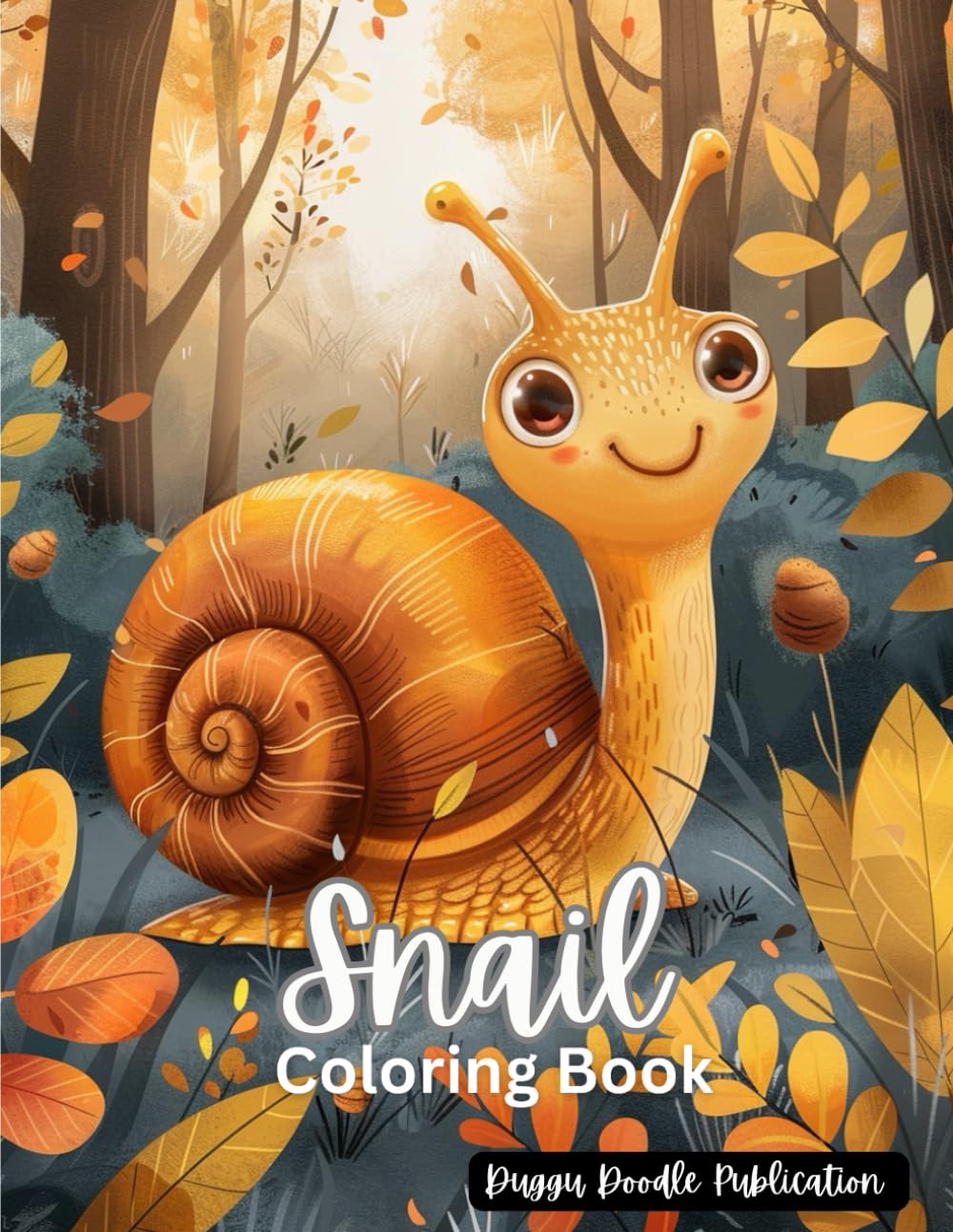 Snail Coloring Book: Snail Magic: Color the Slow and Steady