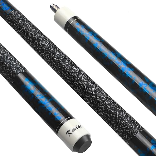 Kmise Pool Cue Stick - 58 Inch Pool Cues, 18~21Oz Canadian Maple Professional Billiard Cues Sticks, Pool Sticks for Adults, Multiple Colors, Pool Stick for Bar House Pool Tables Sports