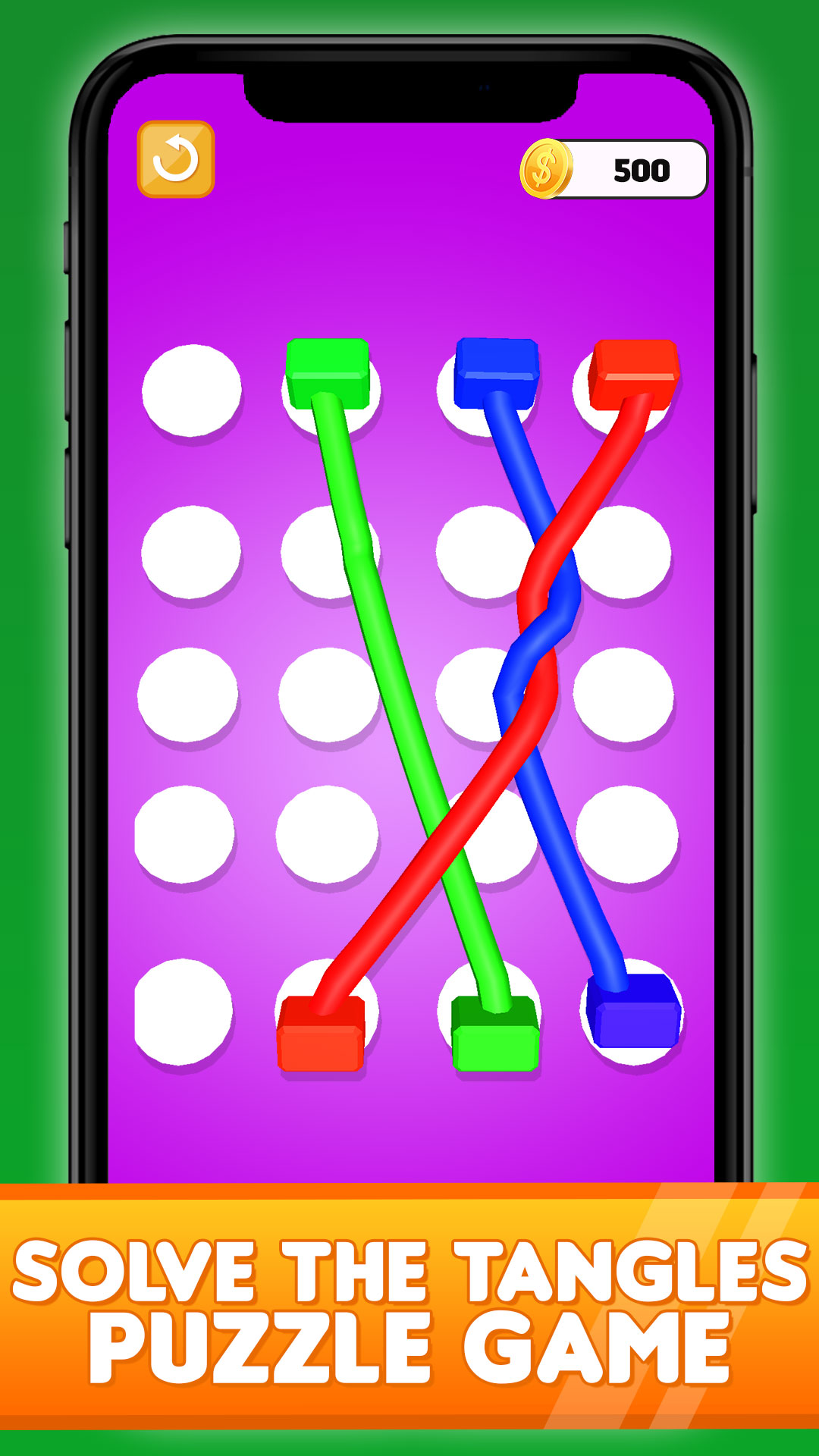 Twisted Rope Tangle! Ropes Sorting Master 3D Sort the Ropes Knots