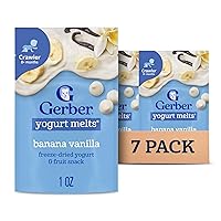 Vista 15 de Gerber Yogurt Melts - Bocadillo de yogur liofilizado, bayas mixtas, 1 onza (paquete de 7)