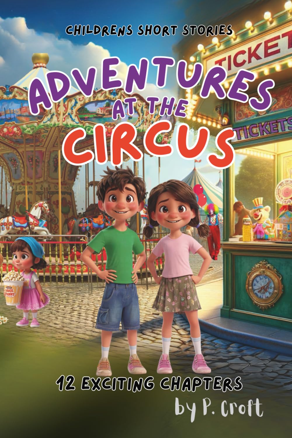 Children's Short Stories: Adventures at the Circus: 12 Magical Chapters for Young Imaginations; Ages 6-12 (The Adventures of Sam, Mia & Max)