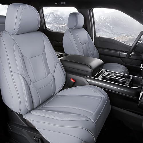 Coverland Custom Car Seat Covers Compatible with 1987-1995 Chrysler Lebaron Convertible - Premium Leather Non-Slip Memory Foam Waterproof Seat Cover