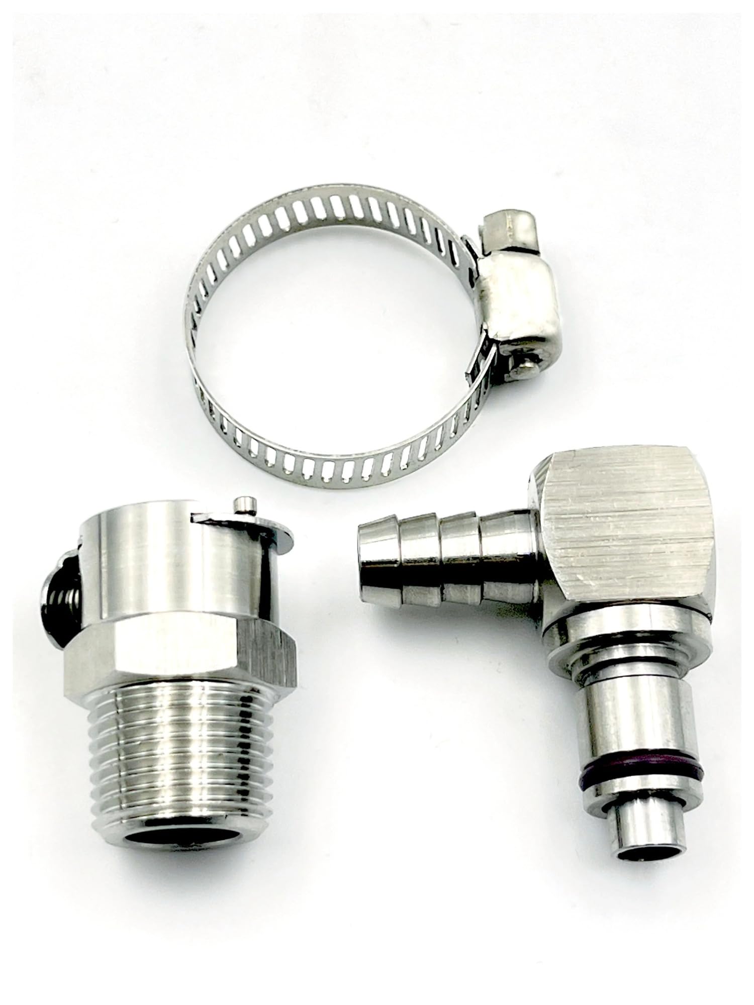 Per BMW R1200GS ADV R1200RT S1000RR K1200R K1300R K1600GTL HP4 Connettore Metallico A Sgancio Rapido Pompa Carburante Rninet Pompa Benzina Motore(K8-YT516 1set)