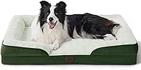 Vista 461 de Bedsure - Cama ortopédica mediana para perros, sofá cama impermeable para perros medianos, espuma de soporte con funda extraíble y lavable, forro