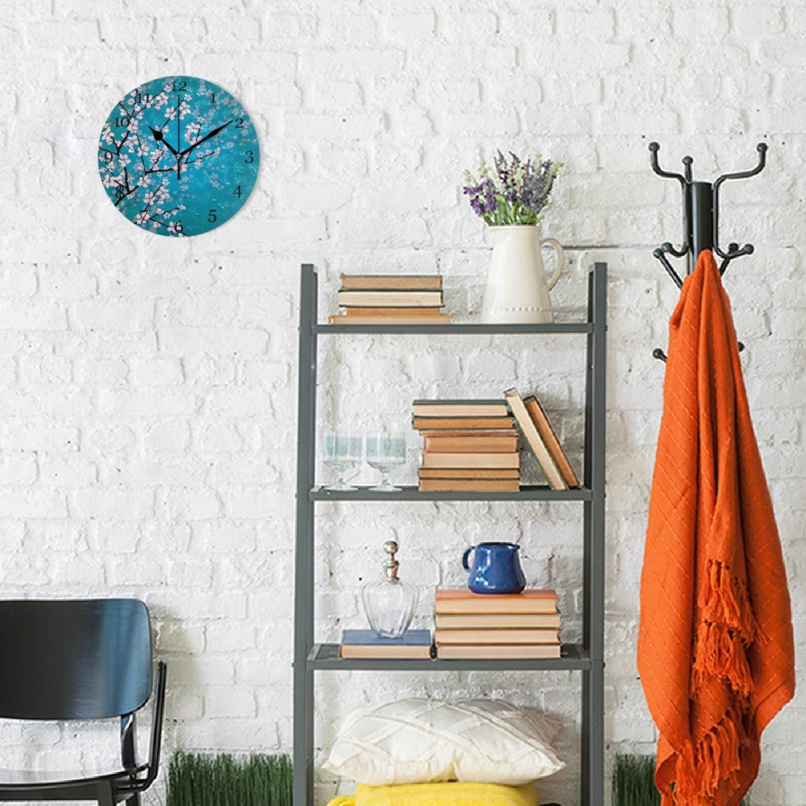 klok Wandklok 12 inch stille niet tikkende klok voor woonkamer slaapkamer keuken