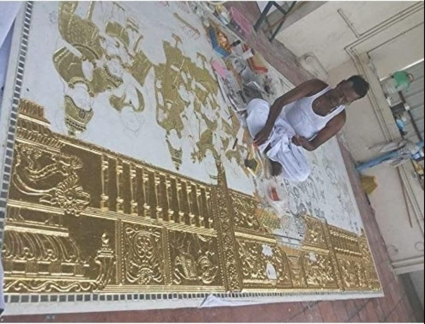Amazon.com: GOLD LEAF COMPANY Tanjore Gold foils 25 Pages