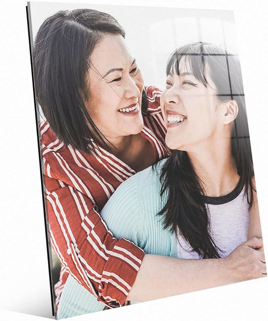 Picture Wall Art Your Photo on Custom Glass 5 x 7 Vertical Print