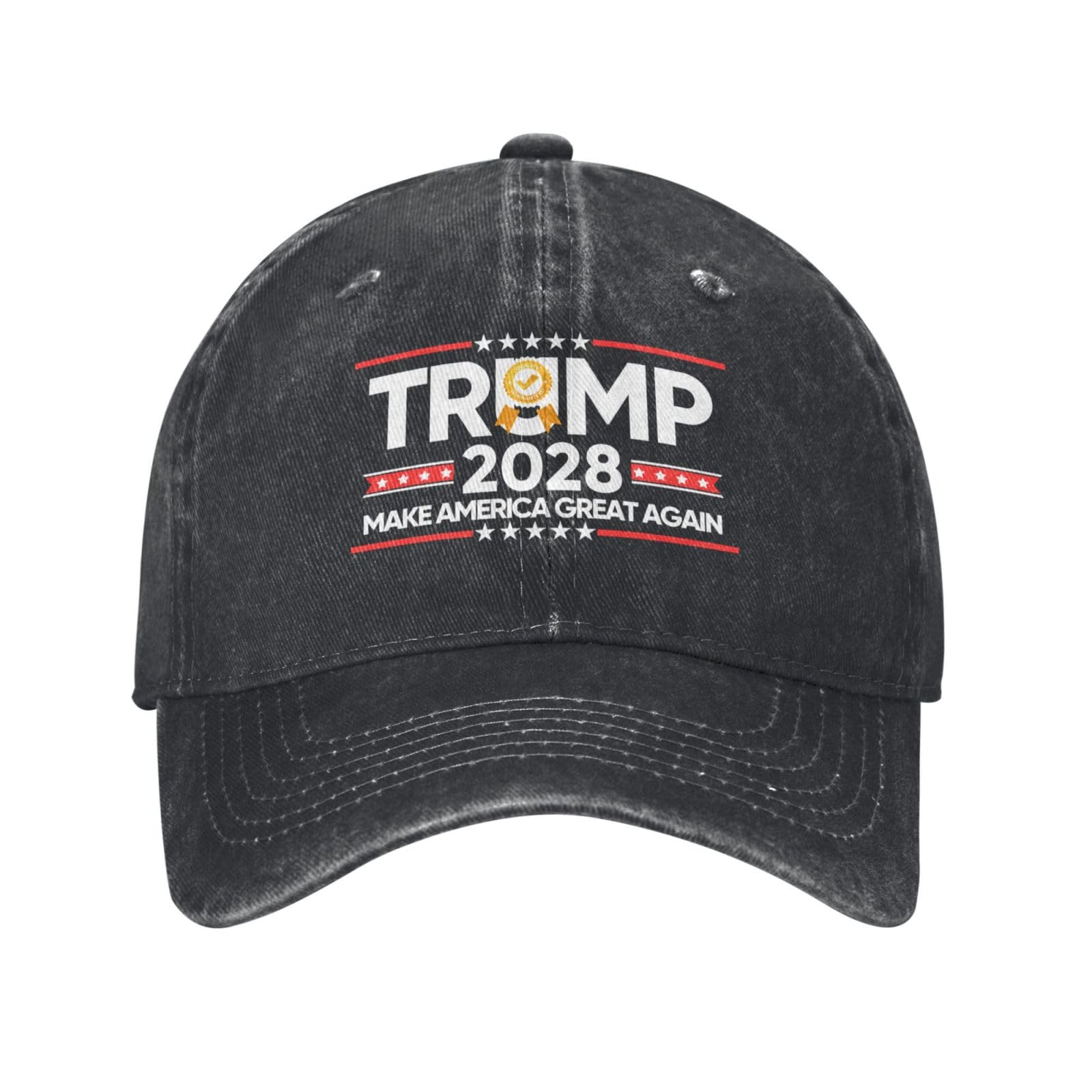 peiyeety Trump 2028 Hat 47 48 President Hat Cap for Men Women Black