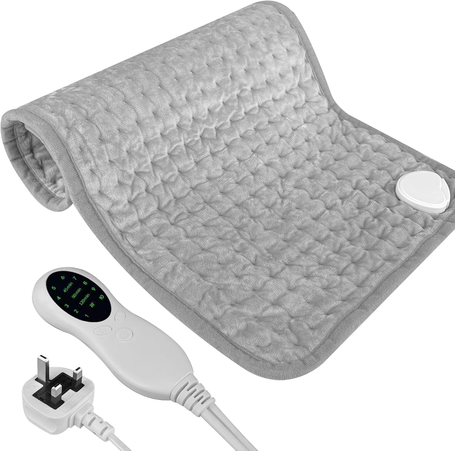 Jsdoin Heating pad, Electric Heat Pad with Automatic SwitchOff and 10