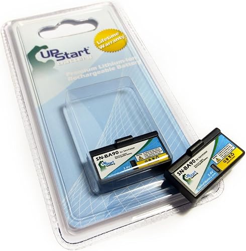 Paquete de 2 baterías de repuesto para batería H200 para auriculares BA90 (60 mAh, 2.4 V, NI-MH)