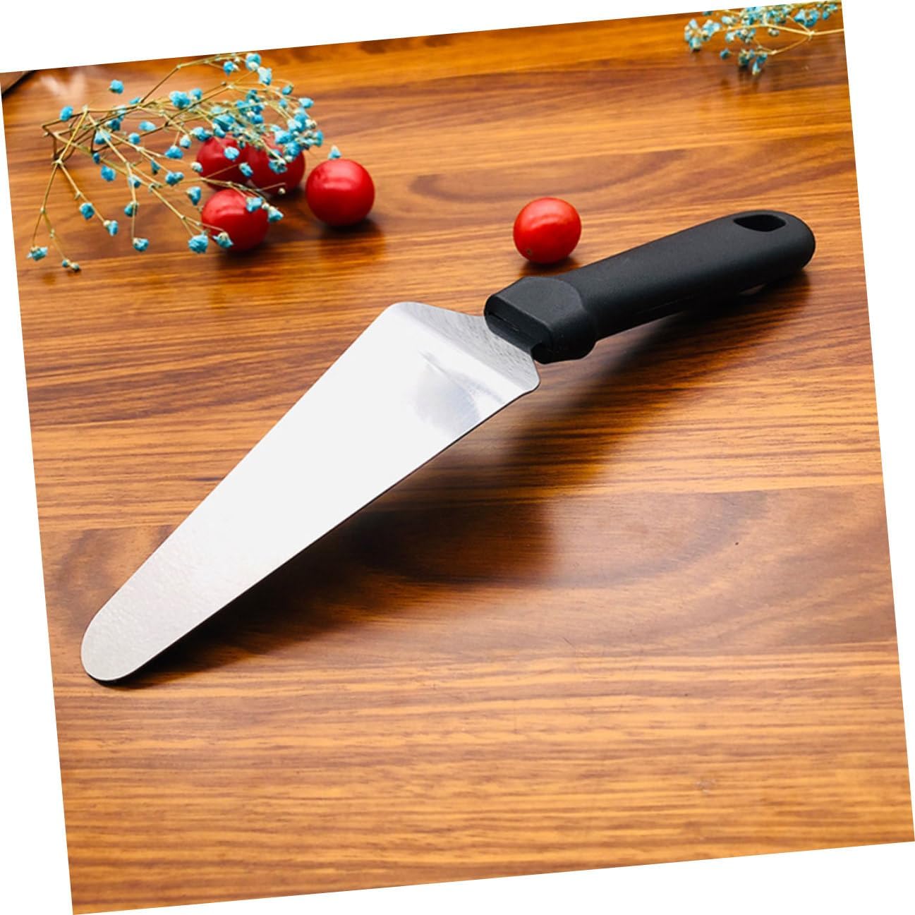 VICASKY Pizza Cutter Set 2pcs Stainless Steel Pizza Slicer with Pp Cover Multifunctional and Serving Tool for Home Kitchen Use