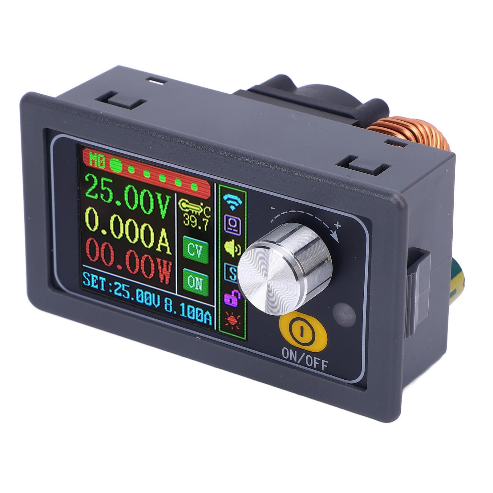Einstellbarer Spannungsregler, DC6-55V-Eingang, DC0-50V-Ausgang, maximal 400 W, digitaler DC-Spannungswandler, Fernbedienung für Labor-ABS