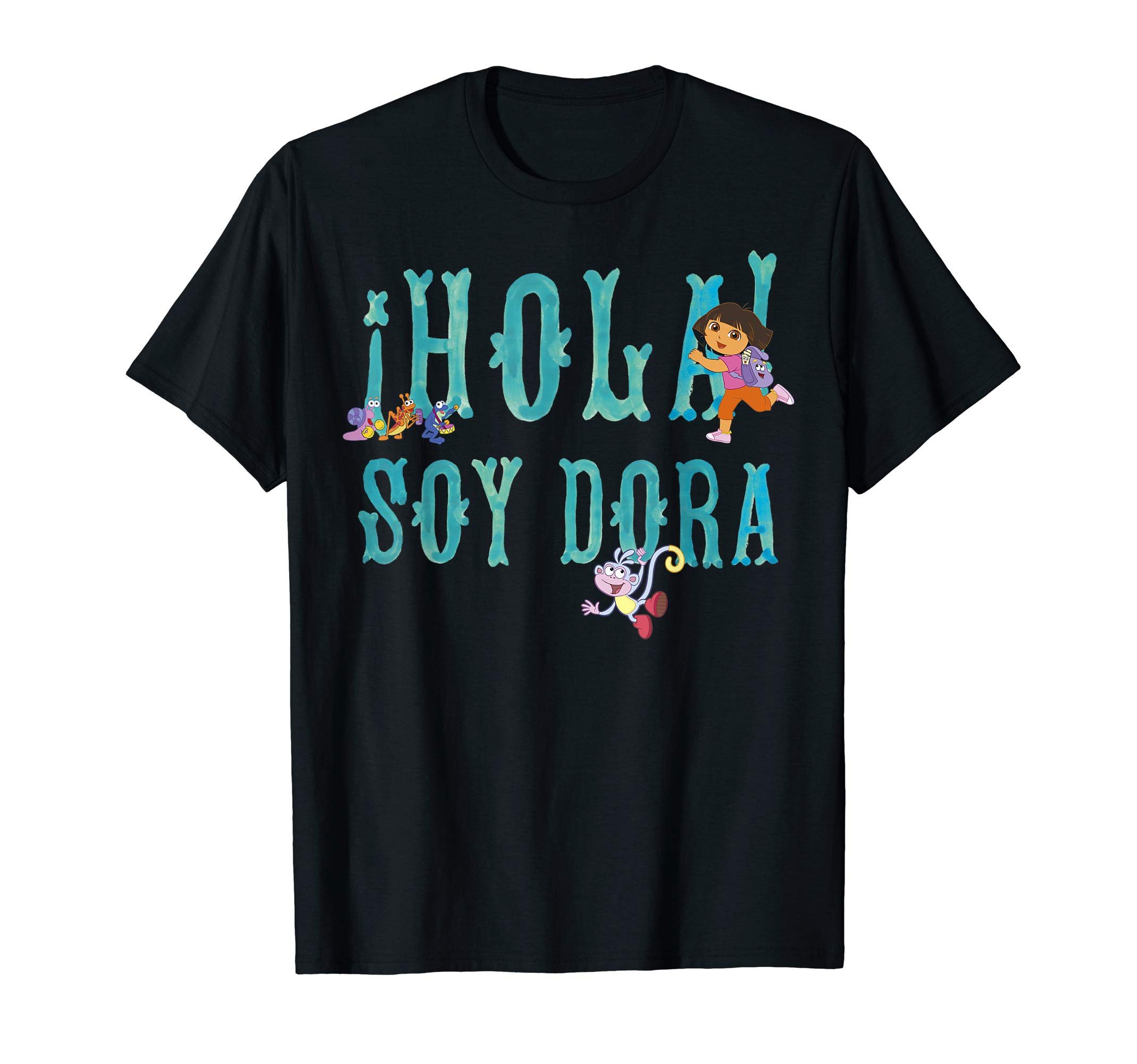Dora the ExplorerHola Soy Dora T-ShirtOEKO-TEX STANDARD 100