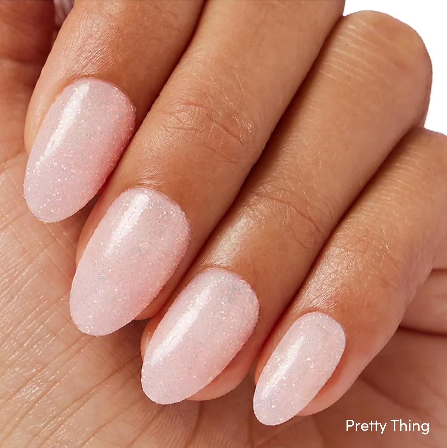 Dashing Diva Magic Press Premium Nail Bundle - Pretty Little Pinks Collection - Press On Nails- Pretty Thing & Rosewater Glaze Almond - Long Lasting Gel - Lasts Up to 7 Days - 2 Sets