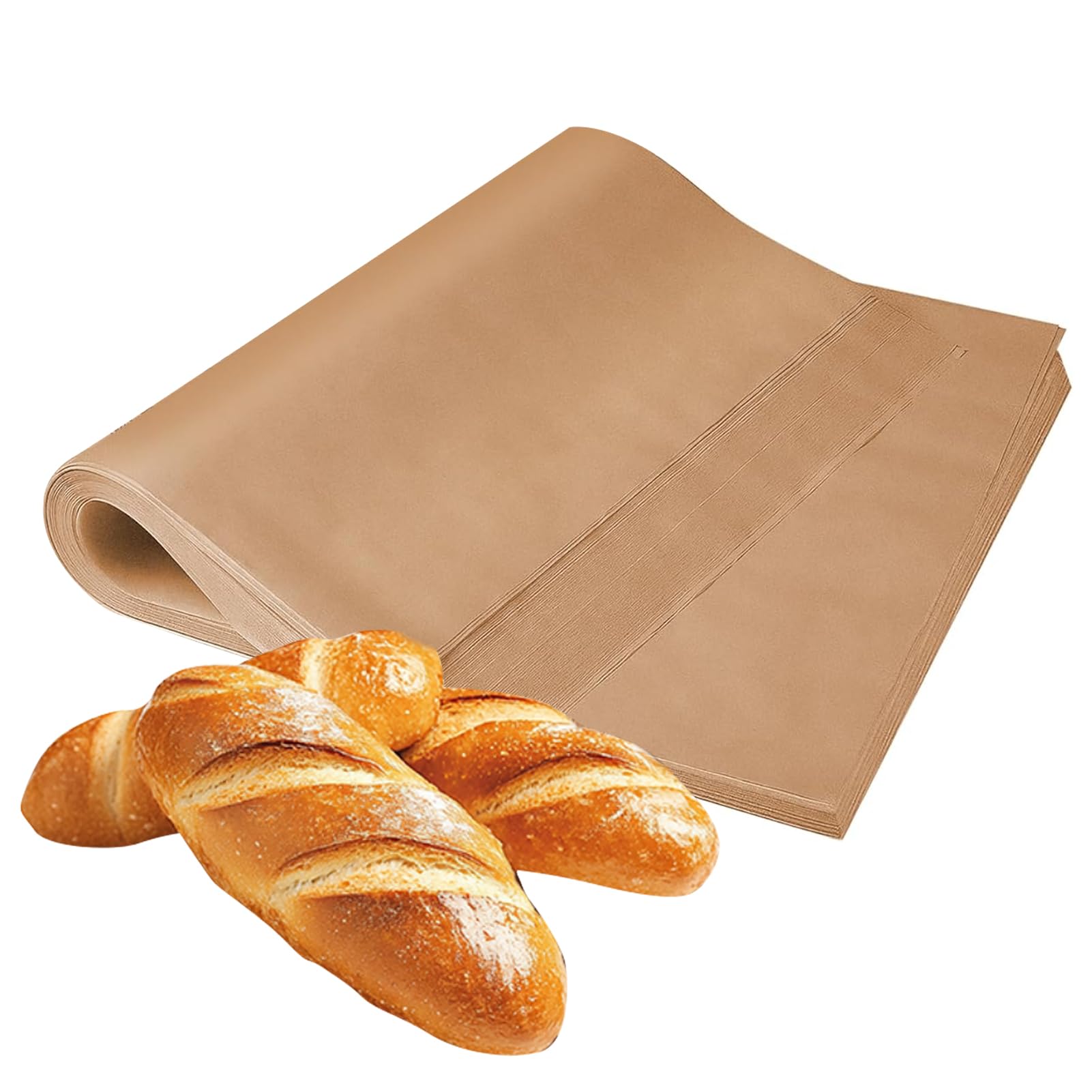 150Pcs Precut Parchment Paper Sheets 12 x 8 Inch, Baking Paper, Oven Air Fryer Safe for Baking Grilling Steaming BBQ
