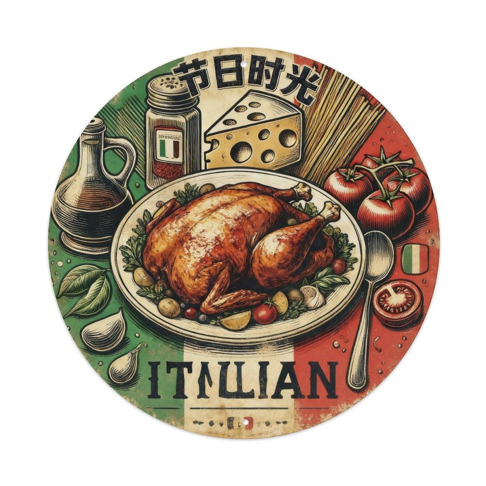 Thanksgiving Retro Tin Sign Metal Tin Sign Plaque