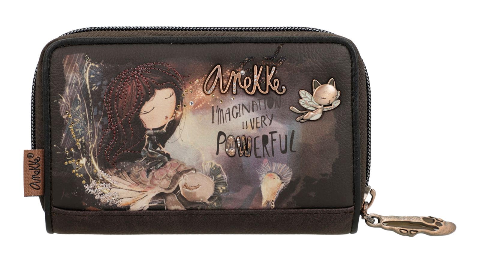 Anekke Dreamverse Wallet M Darkbrown