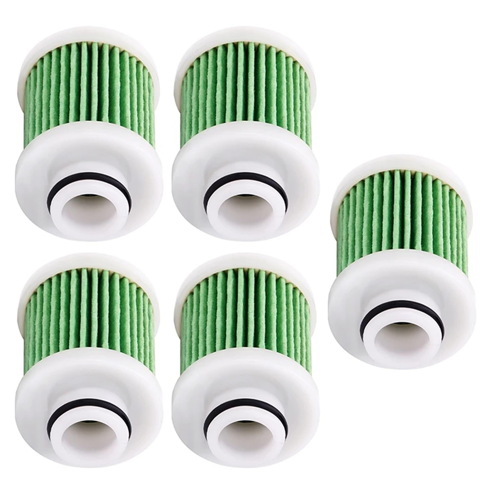 Limpiador de filtros aceite y gasolina para motocicletas para Yamaha VZ150 a VZ300 F150 a F350 Suzuki DF Reemplazo del filtro de aire(5 Pcs)