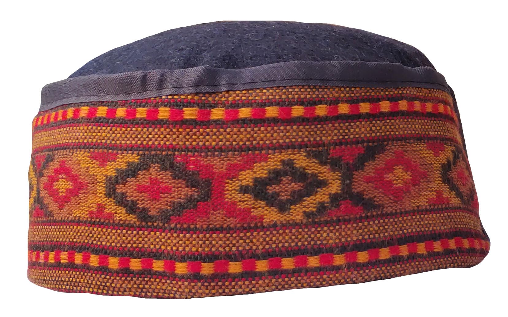 Kullu/Himachali/Pahadi Handcrafted Traditional Multicolor Topi/Cap-image-24