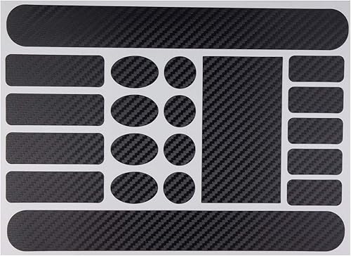 Miniatura 3 de Paquete de 2 protectores de cadena para marco de bicicleta y 2 calcomanías protectoras para bicicleta