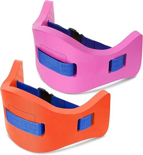 Miniatura 7 de Wettarn Cinturón de natación para niños con correa ajustable, cinturón de flotabilidad de EVA para niños y jóvenes, cinturón de natación