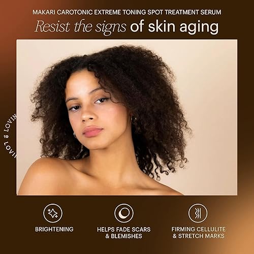Miniatura 3 de Makari Naturalle Carotonic Extreme Brightening Serum SPF15 (1.7 onzas), paquete de 2, ayuda a curar imperfecciones, cicatrices e imperfecciones