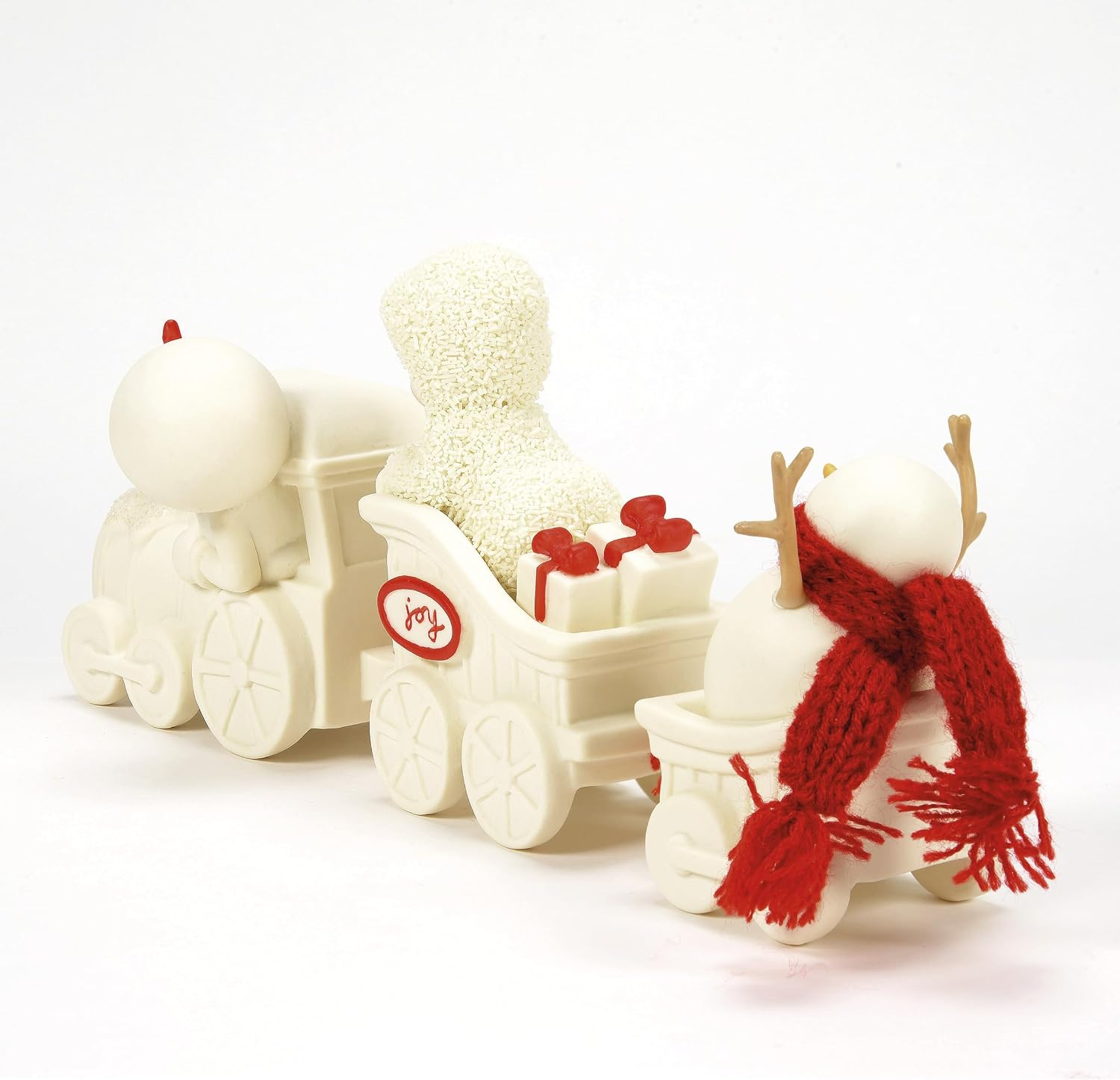 Department 56 Snowbabies Christmas Jubilee Snowbaby Train Filled with Friends Figurine, 4.02 Inch, Multicolor