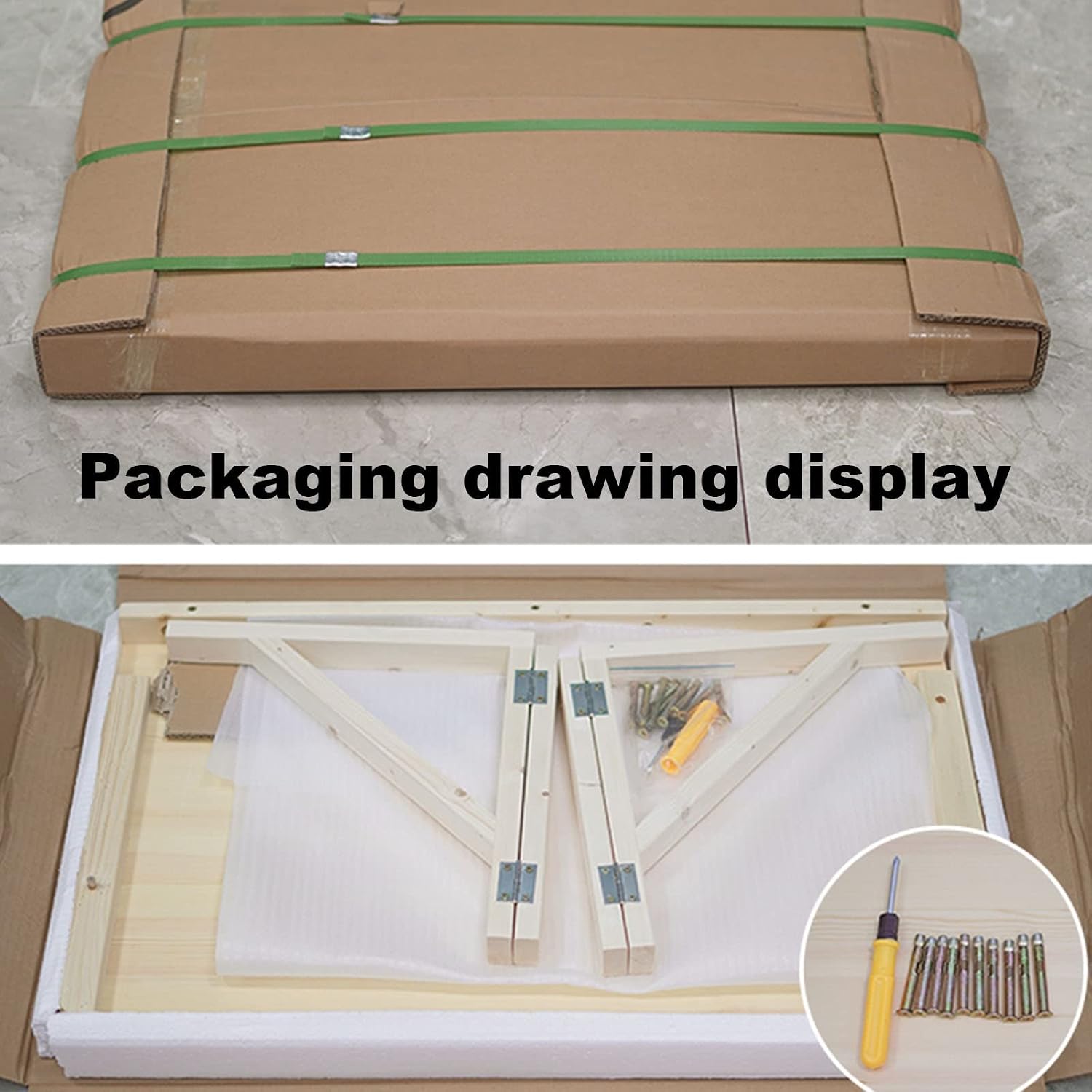 Wall-Mounted Folding Dining Table Wall-Mounted Desk for Small Spaces Folding Dining Table Laundry Room Folding Table Folding Kitchen Table for Kitchen, Bedroom, Living Room (Size : 70 * 50cm