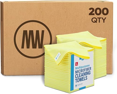 Toallas de microfibra de 16.0 x 16.0in al por mayor. Cantidad de caja (200 unidades)  Grandes  No se deshilachan  Microfibra de alta densidad