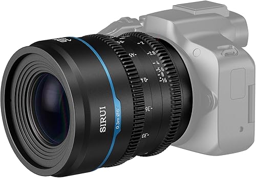 Miniatura 2 de SIRUI Night Walker - Lente Cine T1.2 de 1.378 in, lente de enfoque manual de gran apertura (MS35R-B, montaje RF, negro)