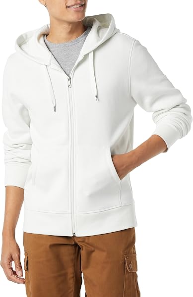 Amazon Essentials Uomo Felpa con Cappuccio e Cerniera Integrale in Pile (Disponibile nelle Taglie Big & Tall) - 1