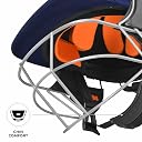 DSC Punch Cricket Helmet for Mens, Colour - Navy, Size - X - Small gallery image