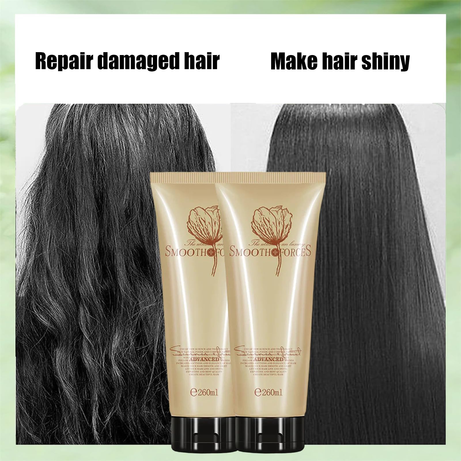 Maschera magica per capelli, Maschera per capelli con trattamento molecolare avanzato per le radici dei capelli, Idratante per capelli secchi e danneggiati, Per capelli secchi e danneggiati