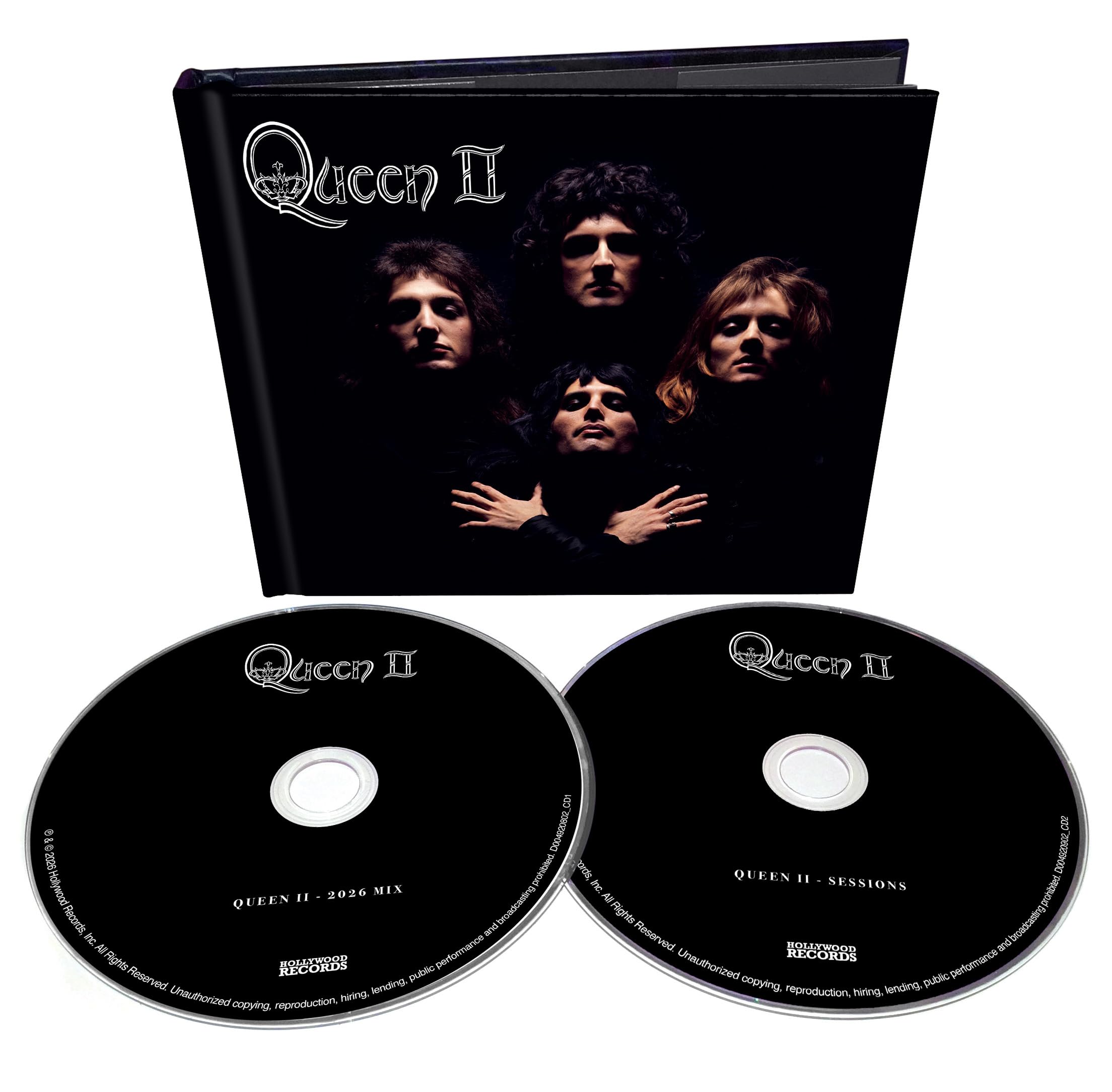 QUEEN CDセット 26作品 Queen（クイーン）『クイーンII』最新の2026ミックスに加え貴重な未