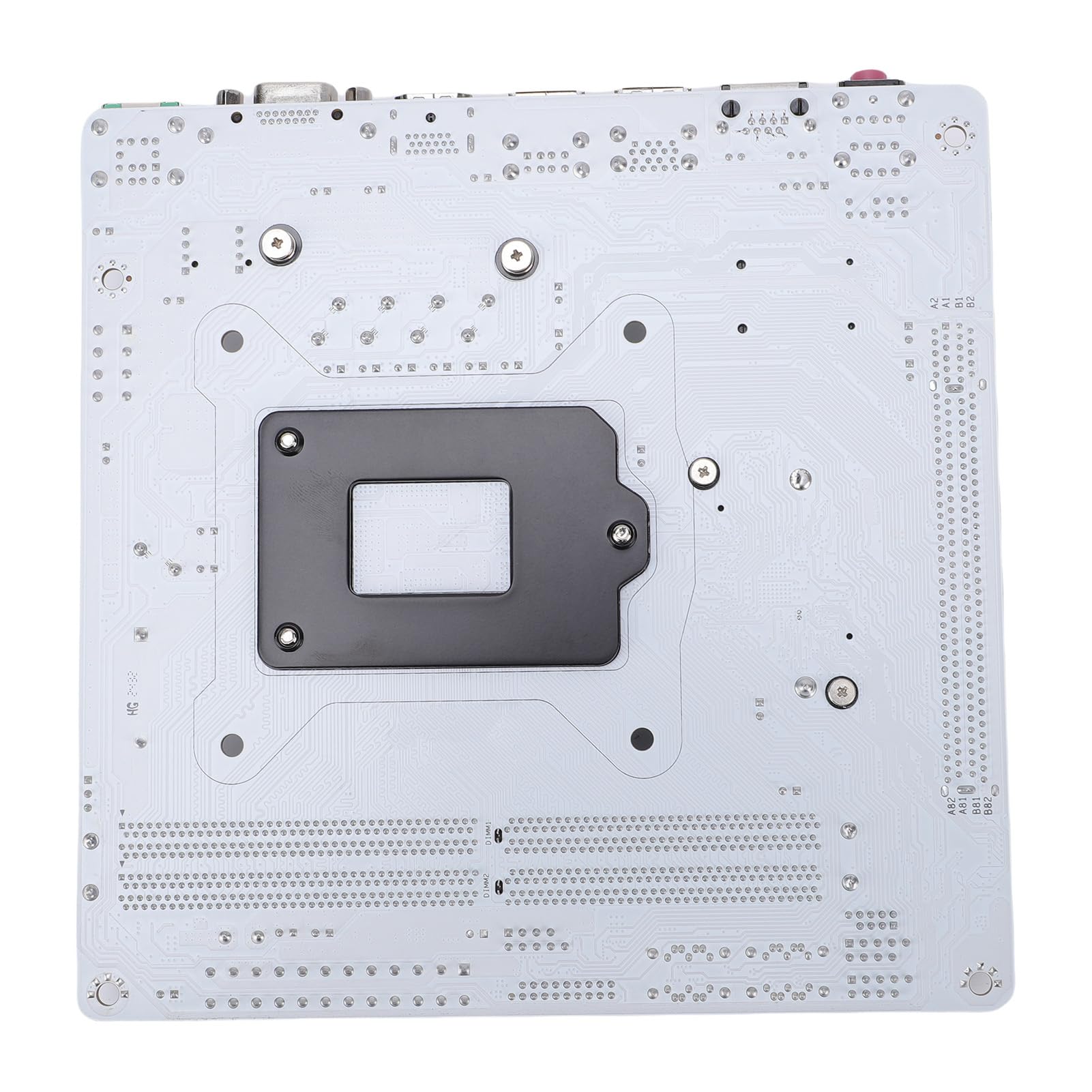 Placa Base para Computadora, Placa Base H510 ITX Soporte LGA 1200 Placa de Escritorio Mini ITX DDR4 de Doble Canal de 64 GB con Ranura M.2 NVMe y PCIe 3.0 X16