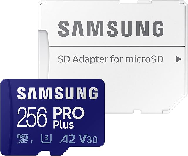 Samsung 256GB PRO Plus MicroSDXC 120MB/s +Adapter