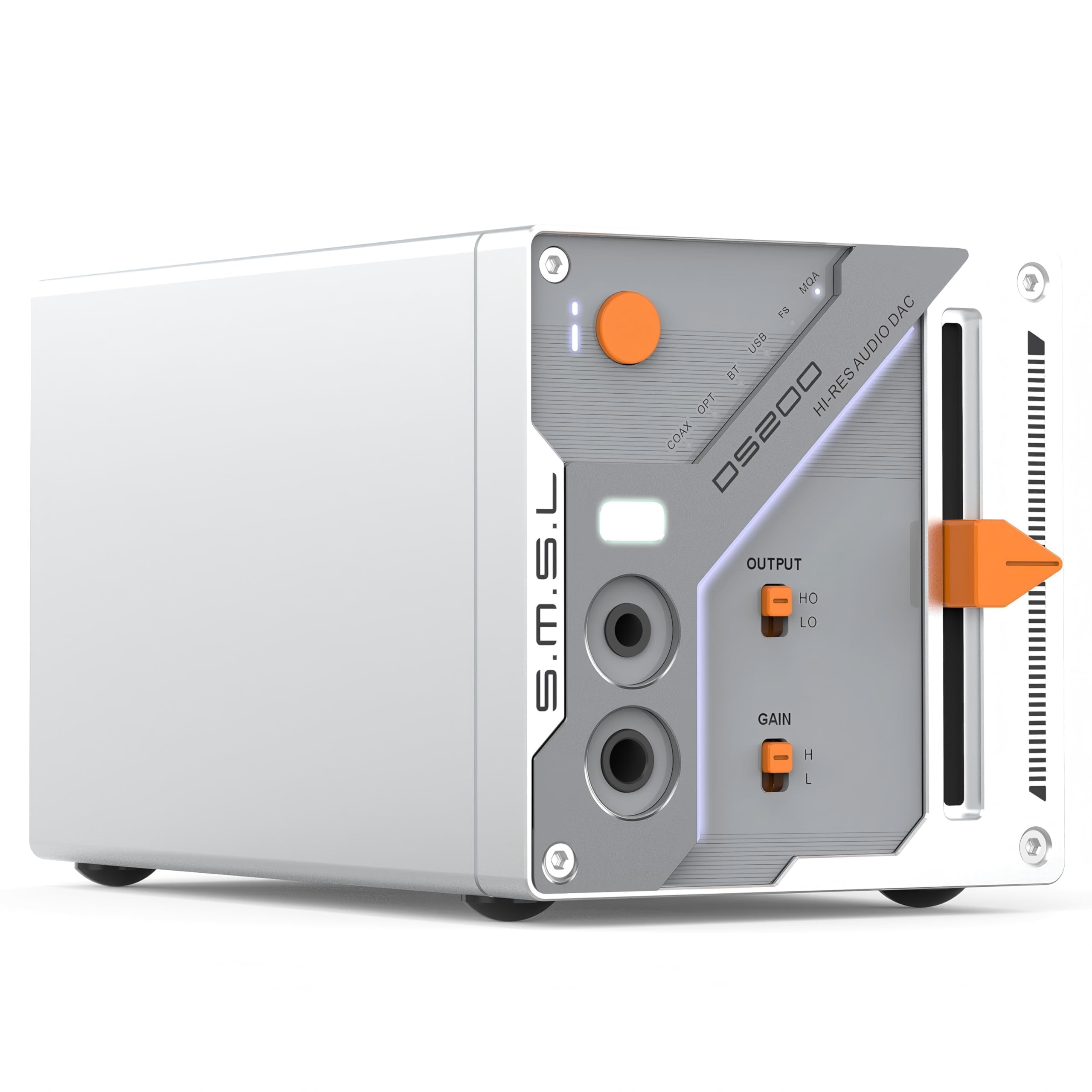 SMSL DS200 MQA DAC & Headphone Amplifier Bluetooth 5.1 CS43131 Chip MQA-CD Full Decoder 4.4mm Balanced & 3.5mm Headphone Amp for PC/Home Mini USB DAC-image-38