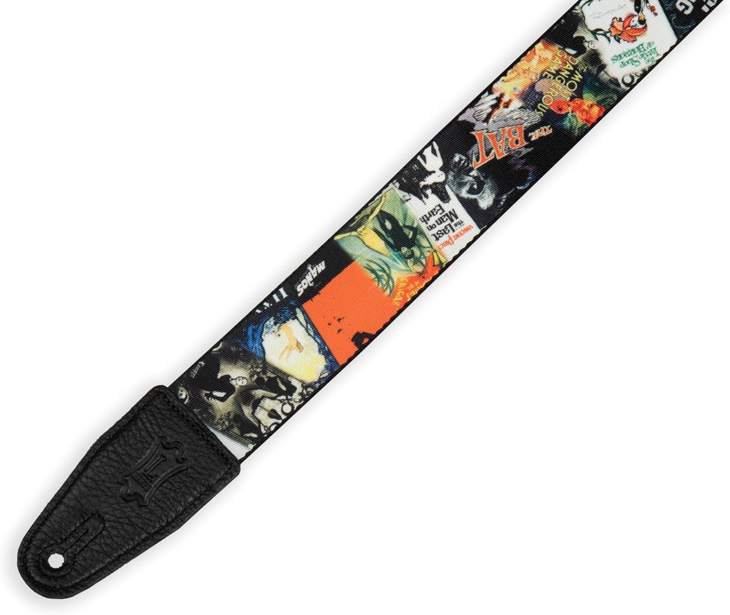 Levy's Leathers 2" Halloween Series Polyester Guitar Strap with Tri-Glide Adjustment; Horror Classics (MP2H-001)