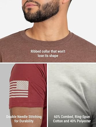 Grunt Style Basic Crew Men's Everyday Essential T-Shirt Pack
