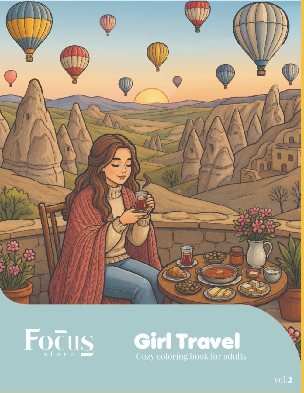 Girl Travel: A Cozy Journey Around the World (Cozy Girl Moments)