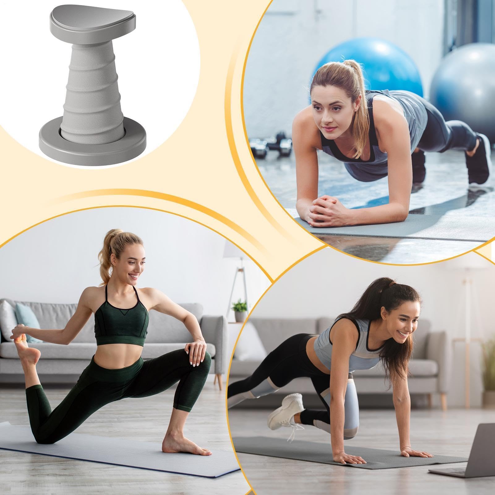 Asas De Flexiones Para Suelo Rack De Entrenamiento Con Rebote Automático