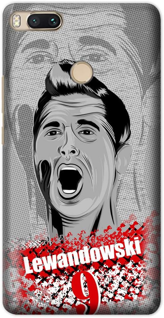 Zupaco Robert Lewandowski FC Bayern Munich Fan Art Printed Back Hard Case Cover for Xiaomi Mi A1 - XIMIA1LDWSKI015