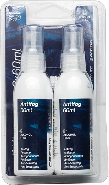Spray Antiembaçante Cressi Premium para Máscaras de Buceo y Gafas de Natación