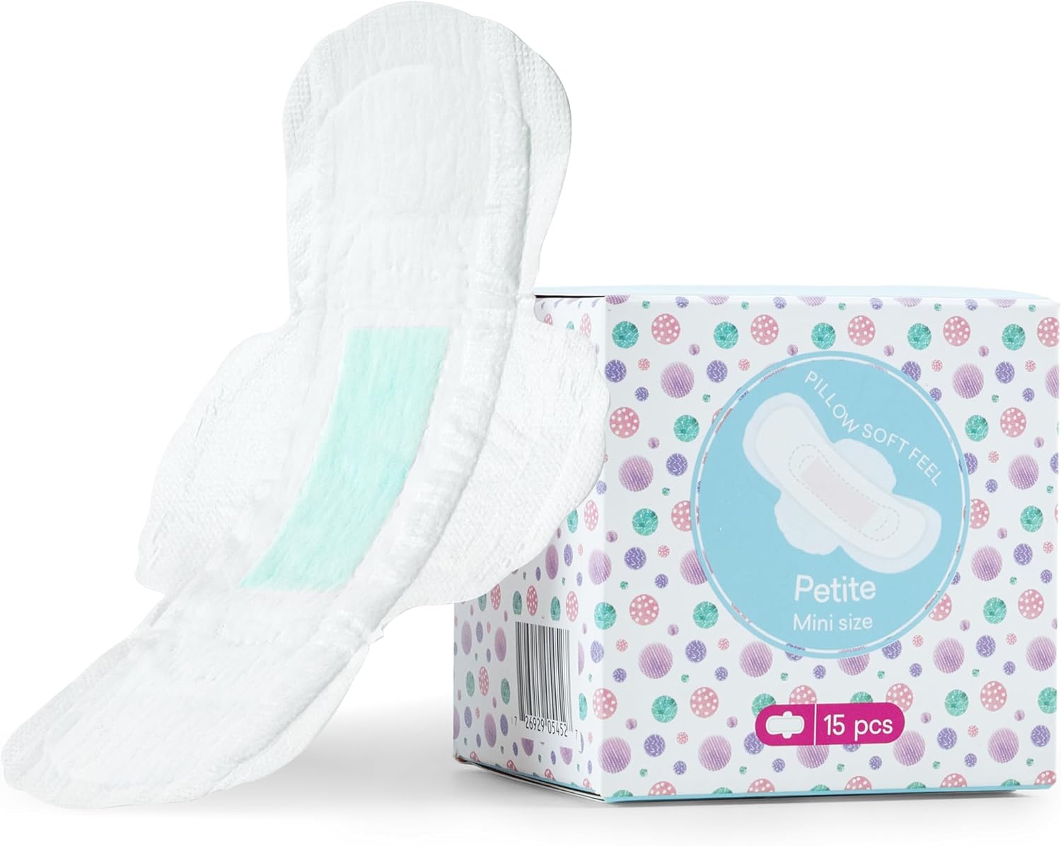 Teens Period Pads with Wings for Tweens, Ultra Soft Sanitary Pads for Teens
