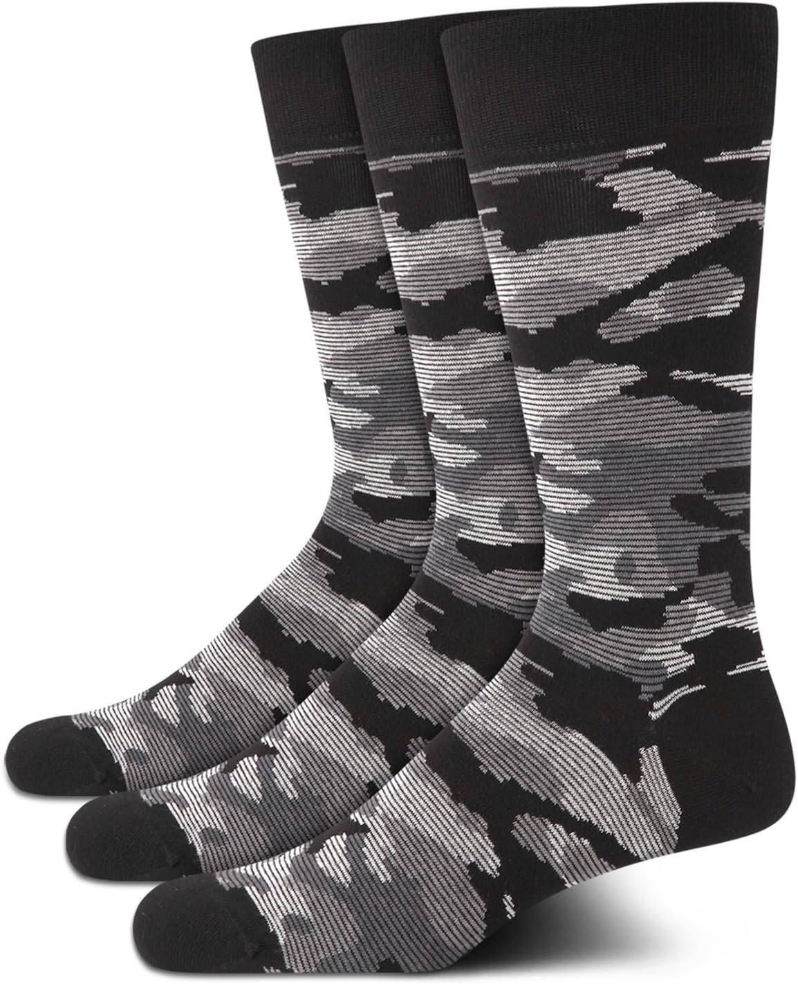 Cole Haan Mens Dress Socks - 3 Pack Soft Cotton Crew Sock - Breathable Formal Dress Work Socks for Men (Sizes: 7-12)