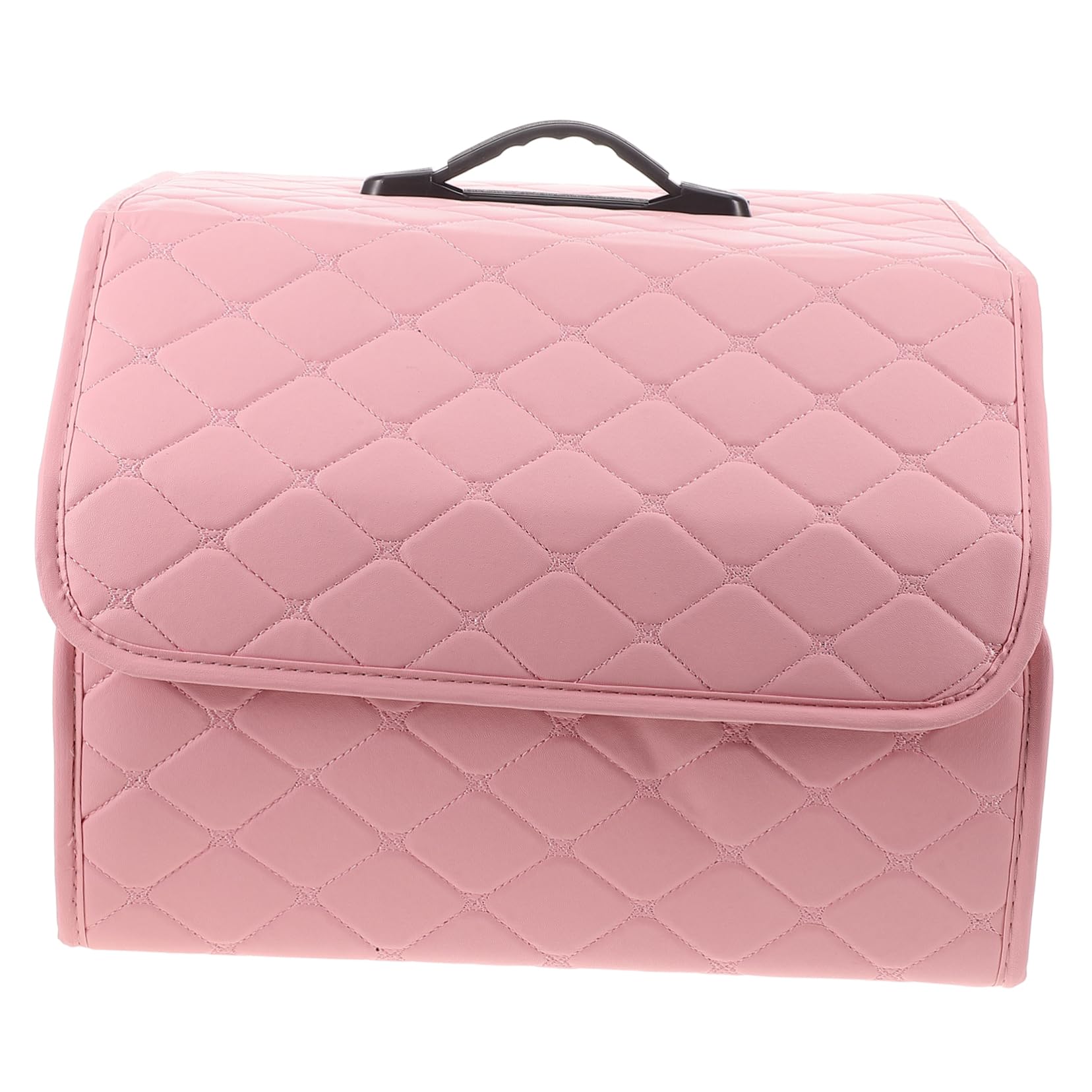 Organisateur de coffre pliable cuir synthétique - Boîte de rangement voiture