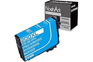 1 Packs 200XL Remanufactured Ink Cartridge Replacement for Epson 200 XL 200XL T200XL